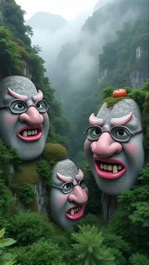 The King Who Meets the Different Scenery on the Top of the Mountain