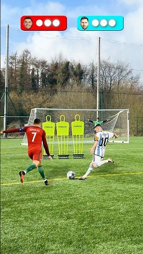 Messi VS Ronaldo Free Kicks! 🇦🇷🐐🇵🇹