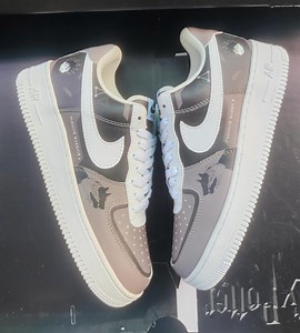 Custom Anime Sneakers: Shadow Warrior Air Force 1 Style Shoes, Hand-painted Streetwear - Etsy