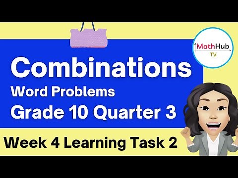 Grade 10 Quarter 3 Week 4 Math ANSWERS AND SOLUTION | Combinations Word Problems in FILIPINO