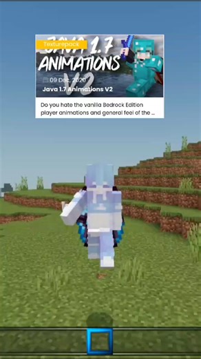 Minecraft Java Animation Mods and Player Animations