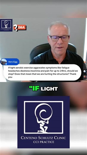 Flexion-Extension MRI: Stop Exercise if It Hurts? Explained #shorts #AerobicExercise #Fatigue #Headaches #Dizziness #Insomnia #Pain #DrCenteno | Centeno-Schultz Clinic