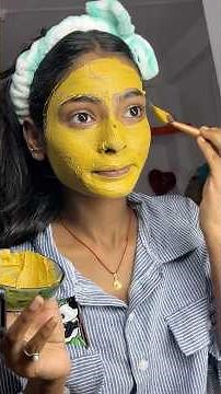🌈How to apply Multani mitti on your face 💫✅#shortvideo #multanimittieating
