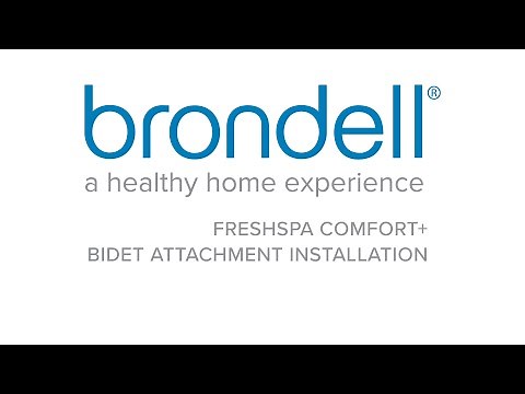 FreshSpa FSR-15 Comfort+ bidet attachment installation.