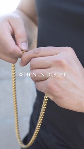 add a chain to your jewelry essentials ✨ #mensstyle #jewelry #danielsjewelers #mensfashion #menschains | Daniel's Jewelers