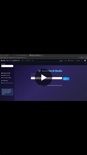 #artificialintelligence #generativeai #streamlit #docker #python #webdevelopment #machinelearning #huggingface #portfolio #aiproject | Nasrullah -