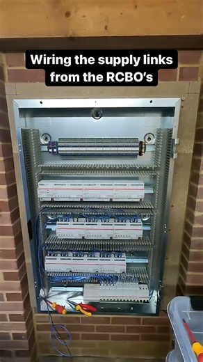 A clean KNX lighting panel built to handle multiple lighting control methods. #shorts