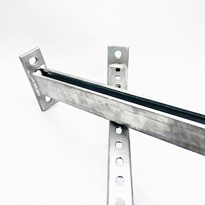 [Hot Item] Adjustable Multiple Sizes HDG Back to Back Strut Channel Cantilever