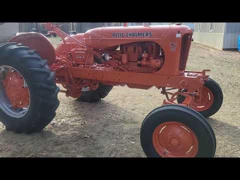 1953 Allis Chalmers WD45 S# 147796 First Look - 1189th WD45 Built! Museum Quality!