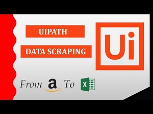 Automate Web Data Extraction - UiPath Studio Data Scraping from Amazon