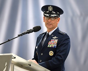 Wilsbach formally installed as 24th Air Force Chief of Staff