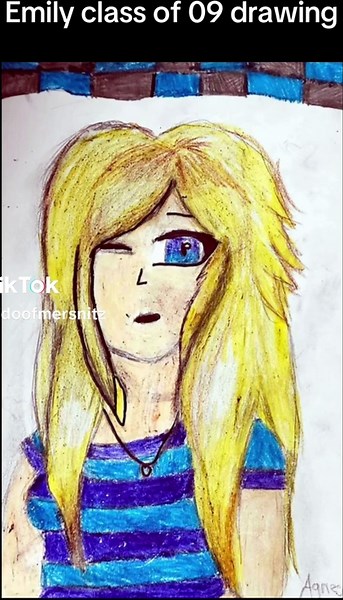 Emily's Class of 09 Drawing: A Nostalgic Art Piece