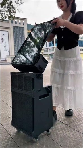 Touch screen karaoke speaker #loakeo #loa #loakeokeocongsuatkhung #longphataudio