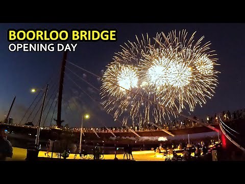BOORLOO BRIDGE Opening Day (Perth's Newest Pedestrian Bridge, Fireworks, Food Trucks) 22.12.24