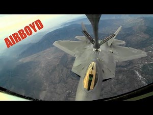 F-22 Raptor Air Refueling (2012)