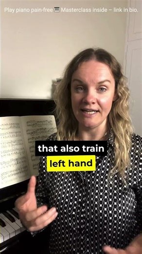 Why the Left Hand Is Harder for Pianists & How to Train It #pianotips