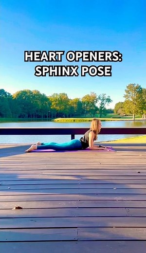 How to Do Sphinx Pose | Gentle Heart Opening Yoga for Posture and Back Strength
