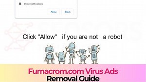 Fumacrom.com Pop-ups Malware - Removal Steps