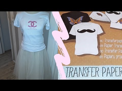PERSONNALISER UN T-SHIRT 👚/ FLOCAGE (avec du papier ACTION )