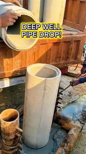 Well Casing Installation Process.