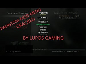 [PS3/MW3] Phantom Mod Menu Cracked (CEX-DEX) All Clients + Non Host Mod Menu [CFW/HEN]