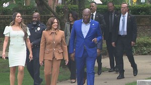Kamala Harris visits Little Rock, speaks at Fisher Shackelford Dinner in Arkansas