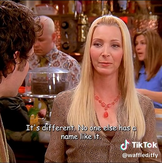 The One with Princess Consuela - Unique Name Changes in FRIENDS