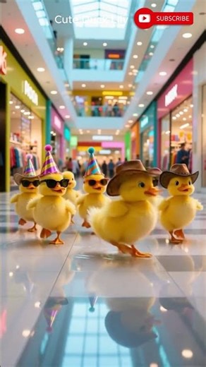Cute Ducks With Hats Acting Funny 😆 #cuteduck #youtubeshorts #funnyshorts #shorts