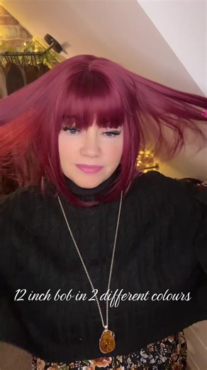 Lovely 12 inch bob in 2 different colours x #gluelesswig