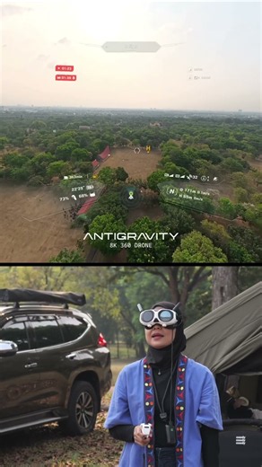Antigravity A1 Drone 360 pertama di dunia dengan output 8K #antigravity #antigravitya1 #360drone