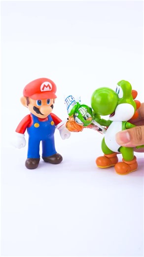 Satisfying with Unboxing Mario, Luigi, and Yoshi Cute Toy Video