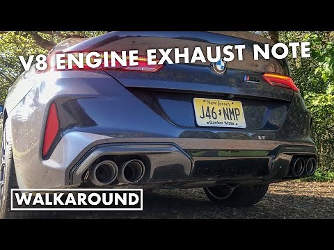 2022 BMW M8 Competition Gran Coupe exhaust note | Autoblog