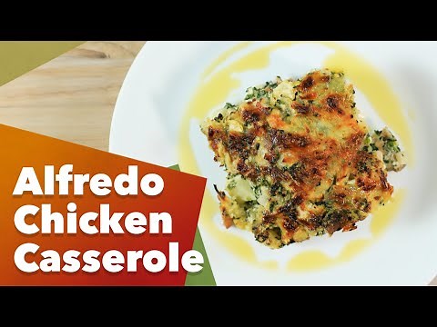 Keto Alfredo Chicken Casserole Recipe