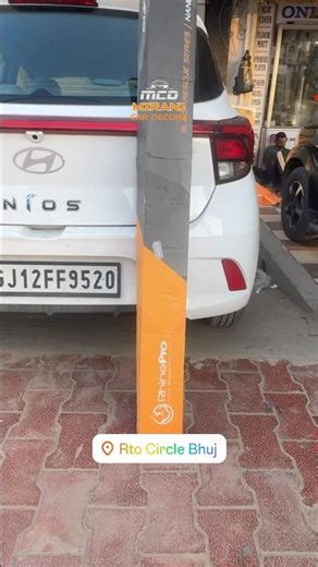 Rhine pro film in nios / best accessories in bhuj / mirani car decor / heat rejection film / Hyundai