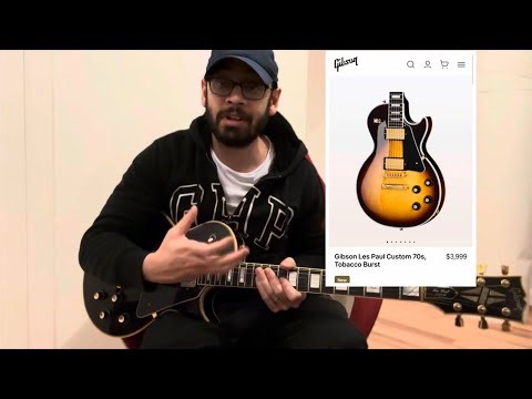 This Gibson Was A Big Let Down! New Les Paul Custom 70s