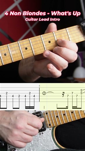 #tutorial 4 Non Blondes What's Up #guitar #guitarlesson #guitarcover