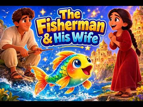The Fisherman and His Wife | The Magic Fish Story | Kids Story