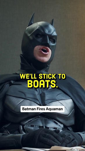 Batman Fires Aquaman: Hilarious Bat-Canned Series on YouTube