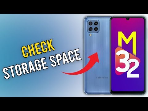 How to Check Storage Space on Samsung M32 2025?