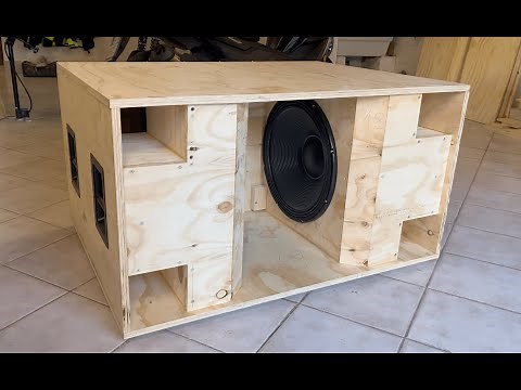 HOW TO MAKE A 18" BANDPASS SUBWOOFER | DIY