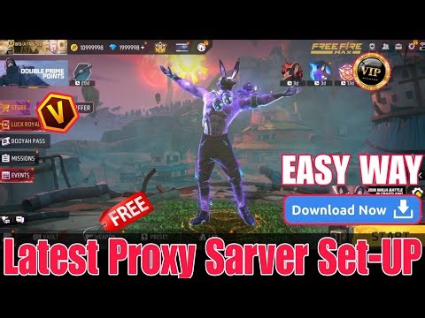 HOW TO DOWNLOAD VIP PROXY SERVER 🥰 || Free Fire Proxy Server || Unlimited Dimonds