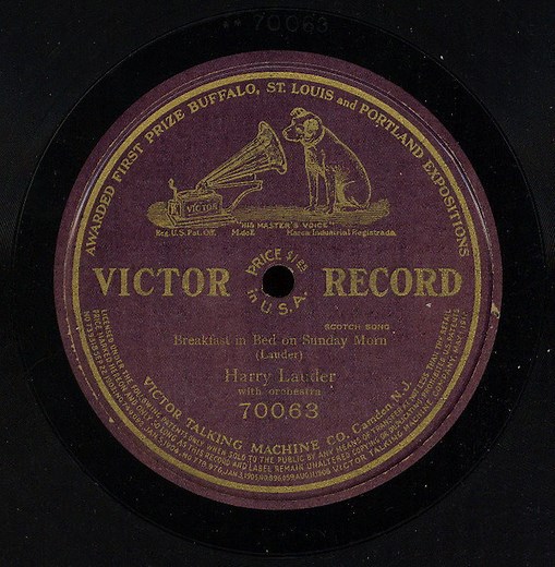 Harry Lauder - Breakfast In Bed On Sunday Morn