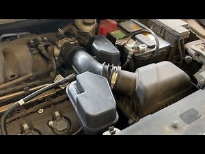 How to replace the Air Intake Hose on a Ford Explorer 2011 - 2018. DIY.