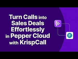 KrispCall + Pepper Cloud Integration | Full Setup Guide (Step-by-Step)
