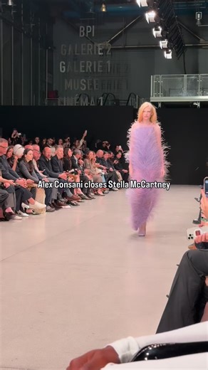 ideservemorefashion on Instagram: "Alex Consani closes the Stella McCartney show Mentioned: @alexconsani @stellamccartney"