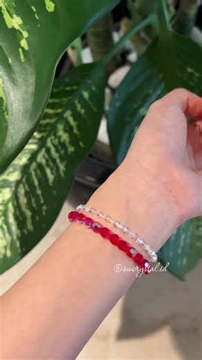 Stunning Red Swarovski Bracelet for Fashion Lovers