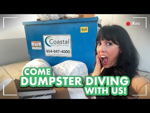 One Week Of Dumpster Diving - Come With Us To See What They Threw Away! - LIVE DIVE [2023]