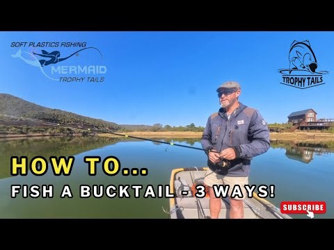 Fishing Tutorial - How to fish a Bucktail 3-Ways! #lurefishing #estuaryfishing #fishingtutorial