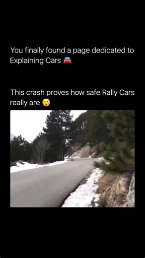 The Car Explainer on Instagram: "Modern rally cars are built to survive crashes that would be catastrophic in normal road cars. They use reinforced roll cages welded directly into the chassis, multi-layered impact structures, fireproof materials, racing seats with head-and-neck restraints, and six-point harnesses designed to protect drivers during high-speed rollovers, jumps, and tree or rock impacts. Every safety component is regulated and tested by the FIA to withstand extreme forces. What rea