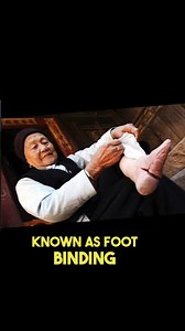 The Painful Tradition of Foot Binding in Ancient China #shorts #history #china Foot binding was a cruel practice that existed in ancient China, where girls' feet were tightly bound in an attempt to make them dainty and feminine. Despite the pain, suffering and long-term physical damage it caused, foot binding was seen as a sign of beauty among upper-class women #DidYouKnow #historyinmotion #didyouknowfacts #unitedstates #fbreels #fypシ゚viralシ #historyfacts #interestingfacts #interesting #educatio